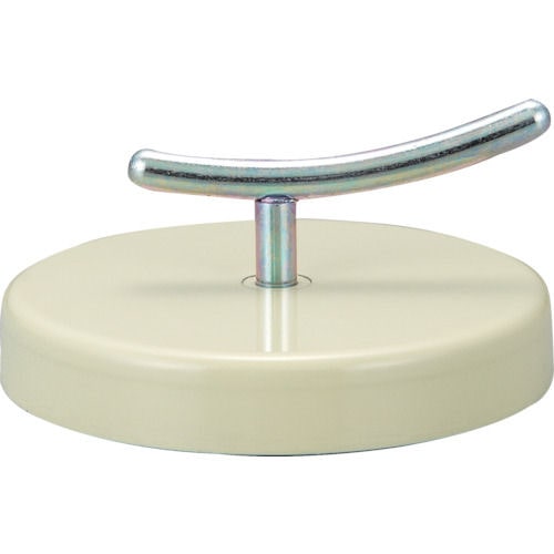 ＴＲＵＳＣＯ　マグネットホルダ　ハンドル付　吸着力３００Ｎ　Φ８０ＸＨ１３．５＿