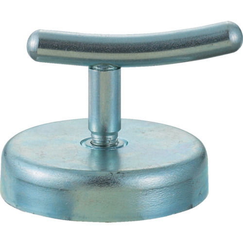 ＴＲＵＳＣＯ　マグネットホルダ　ハンドル付　吸着力１６Ｎ　Φ３８ＸＨ８．５＿