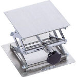 テラオカ　ラボジャッキノブハンドル式ステンレスタイプＳＵＳ１６－１８＿