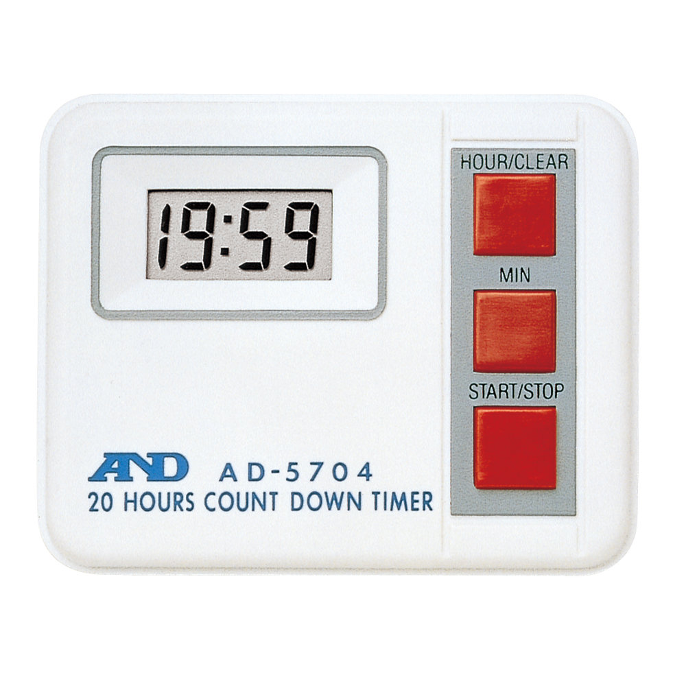 Ａ＆Ｄ　デジタルタイマー２０時間形タイマー　（１個＝１ＰＫ）＿