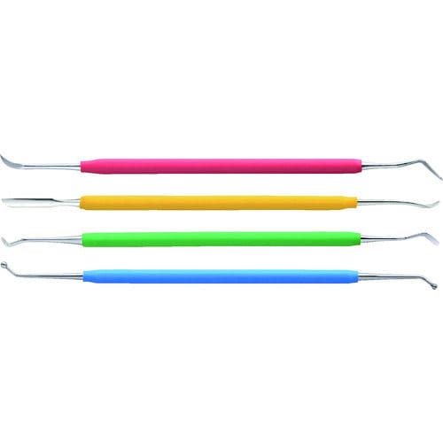 アネックス　ステンレス製クラフトツール　スパチュラ４本組＿