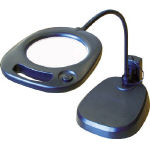 池田レンズ　ＬＥＤライト付スタンドルーペ＿