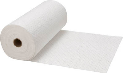 ＴＲＵＳＣＯ　油吸収シート　油専用（ロール）　８００ＭＭ×３０Ｍ×３ＭＭ＿