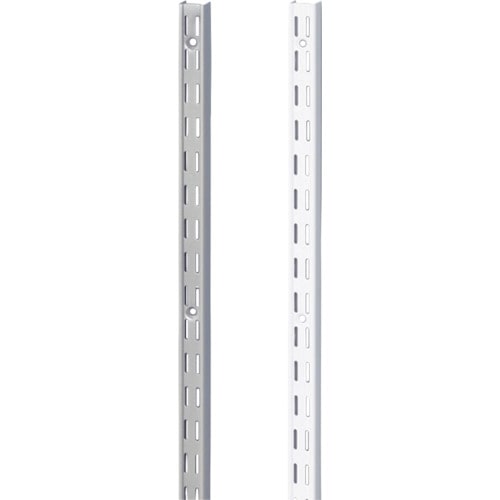 スガツネ工業　ウォールシステム　棚柱１２２０ｍｍ　白（１３０－０２１－７５９）＿