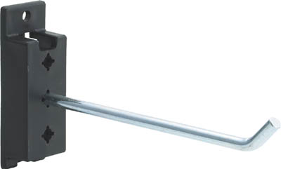 ＴＲＵＳＣＯ　パンチングパネル用フックバー　直線１本タイプ　Ａ型ベース＿