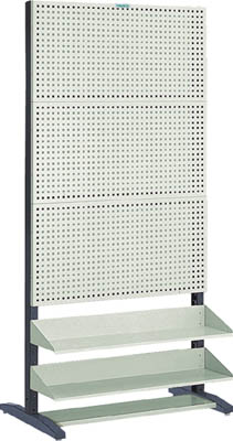 ＴＲＵＳＣＯ　ＵＰＲ型パンチングラック　棚板付　両＿