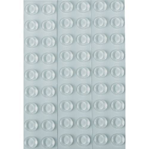 ３Ｍ　まとめ買い　いつでもはがせるクッションゴム８ｍｍ径Ｘ２ｍｍ台形　（５４個）＿