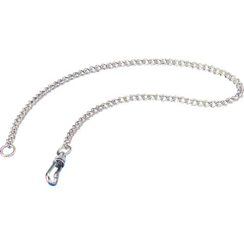 ＴＲＵＳＣＯ　チェーン　鉄　クロームめっき　３．３ｍｍ幅Ｘ３００ｍｍ＿