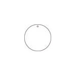 ＴＲＵＳＣＯ　白無地板　１０枚組　５０Ф×２厚＿