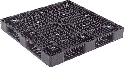 ＴＲＵＳＣＯ　α樹脂パレット　超軽量薄型　１１００Ｘ１１００Ｘ１２５＿