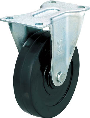 ＴＲＵＳＣＯ　ＨＬＦ－１２０用ハードゴムキャスター　Φ１００　固定＿