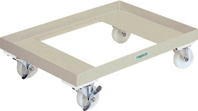 ＴＲＵＳＣＯ　折りたたみコンテナ台車　内寸５３４Ｘ３７１＿