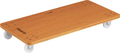 ＴＲＵＳＣＯ　合板平台車プティカルゴ　９００Ｘ４５０　ナイロン車＿