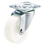 ＴＲＵＳＣＯ　台車用キャスター　Φ７５　ナイロン車　自在＿