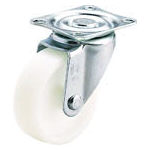 ＴＲＵＳＣＯ　台車用キャスター　Φ１００　ナイロン車　自在＿