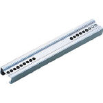 ＴＲＵＳＣＯ　伸縮式コンテナ台車用連結バー　ＳＵＳ　３９５－４９５用　Ｌ２９４＿