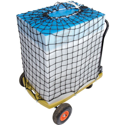 ＴＲＵＳＣＯ　台車用荷崩れ防止ネット　ホーミータイ　１２００×９００　ブラック＿