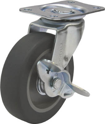 ＴＲＵＳＣＯ　ルートバンメッシュタイプ用自在ストッパー付キャスターΦ７５ＥＬ車＿