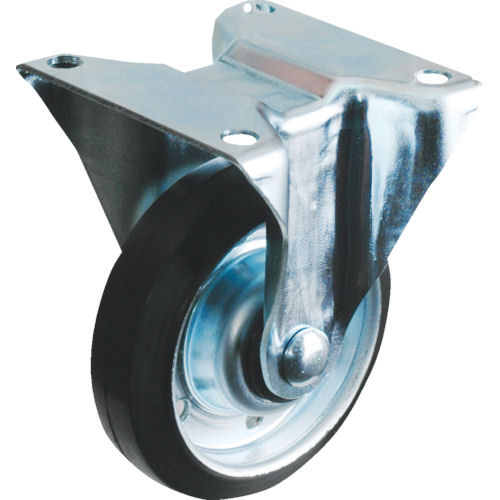 ＴＲＵＳＣＯ　プレス製台車用キャスターΦ１２５　固定＿