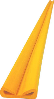 ＴＲＵＳＣＯ　やわらかバンパークッション　３５Ｘ１０００ｍｍ　イエロー＿