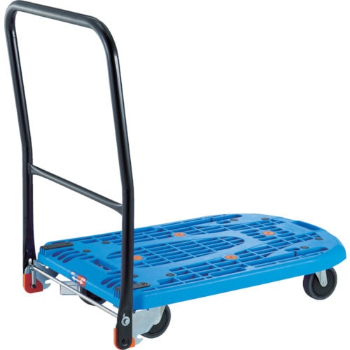 ＴＲＵＳＣＯ　カルティオフラット　回転ハンドル　７８０Ｘ４９０　樹脂Ｓ付　青＿