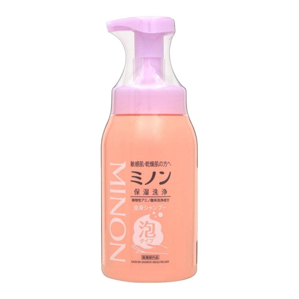 第一三共　ミノン　全身シャンプー　泡タイプ　本体　５００ｍＬ