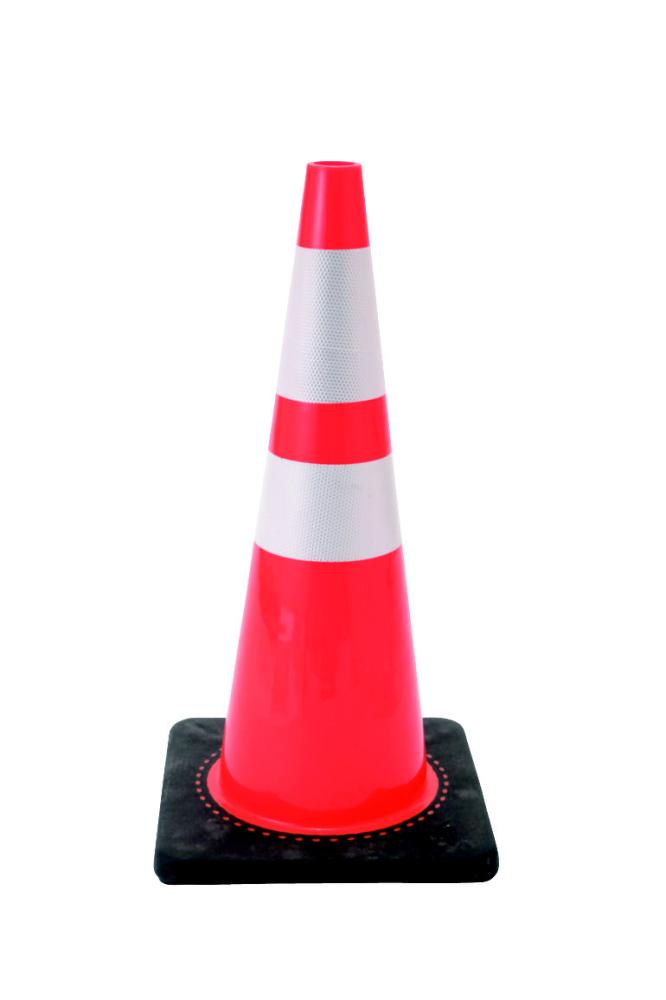 你的品牌名　割れにくい重量カラーコーン　レッド　７０ｃｍ