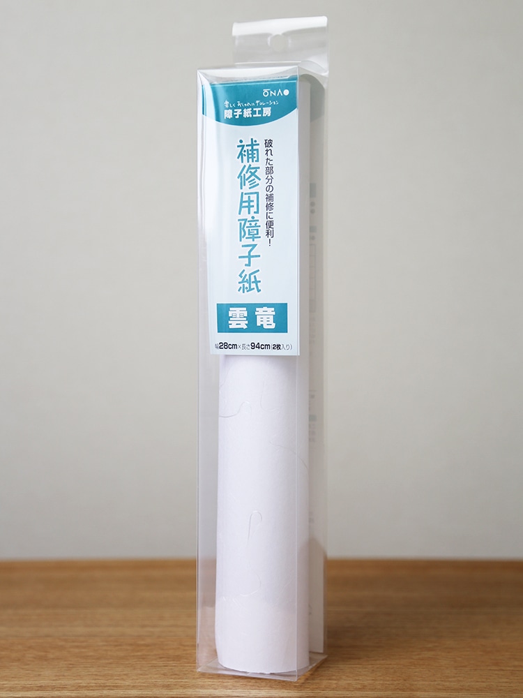 補修用障子紙　雲竜　　２８ｃｍ×９４ｃｍ　２本入