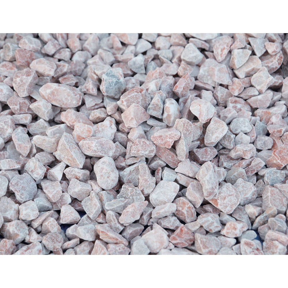 你的品牌名　ガーデンクラッシュ　１５～２０ｍｍ　ピンク　１０ｋｇ（旧）