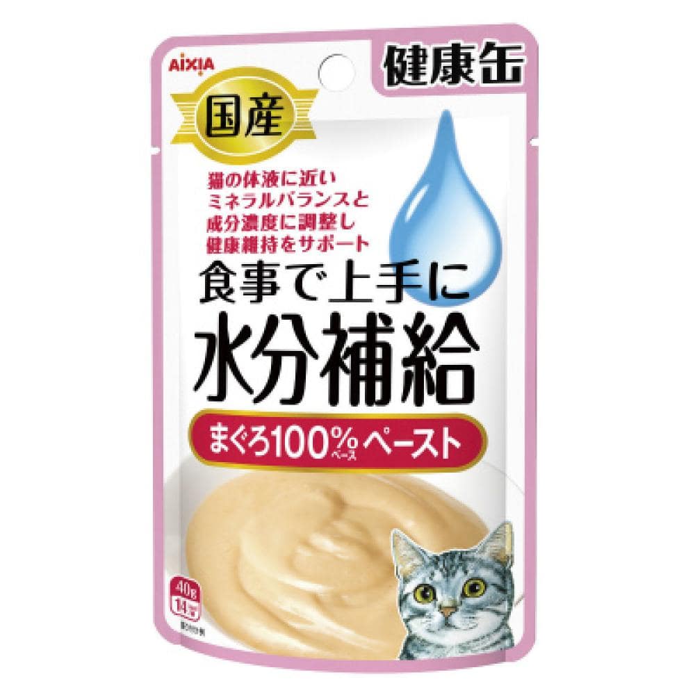 アイシア　健康缶パウチ　水分補給　まぐろペースト　４０ｇ