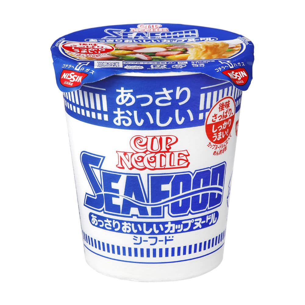 日清食品　あっさりおいしいカップヌードル　シーフード　６０ｇ