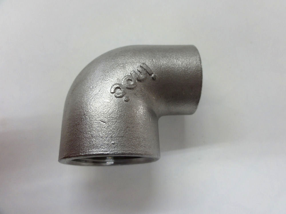 ステンレス継手異径エルボ２０Ａ×１５Ａ