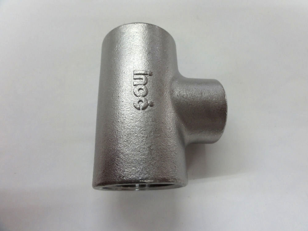 ステンレス継手異径チーズ１５Ａ×１０Ａ