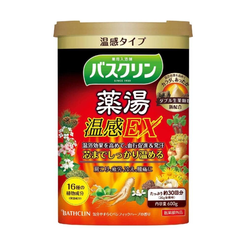 バスクリン　薬湯　温感ＥＸ　６００ｇ