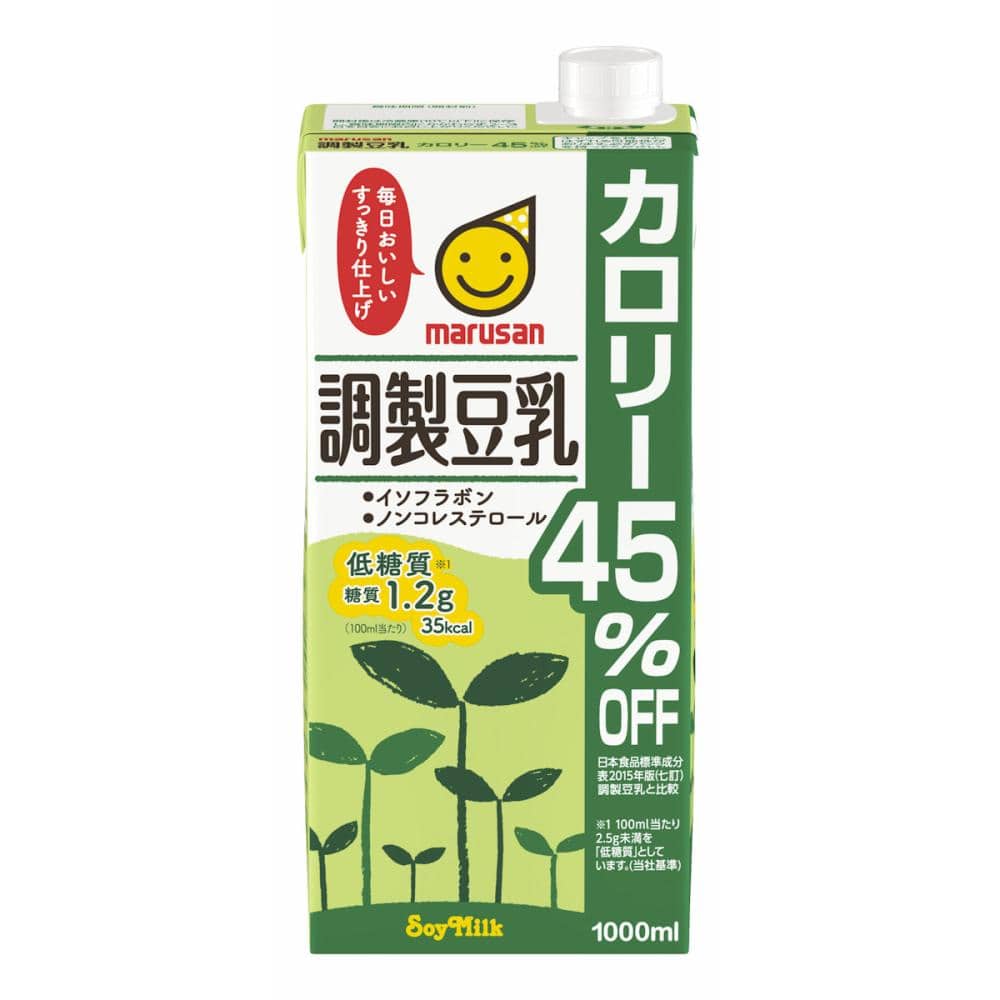 マルサンアイ　調製豆乳　カロリー４５％オフ　１Ｌ
