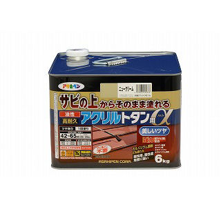 高耐久アクリルトタン用アルファ　６ｋｇ　ニュークリーム