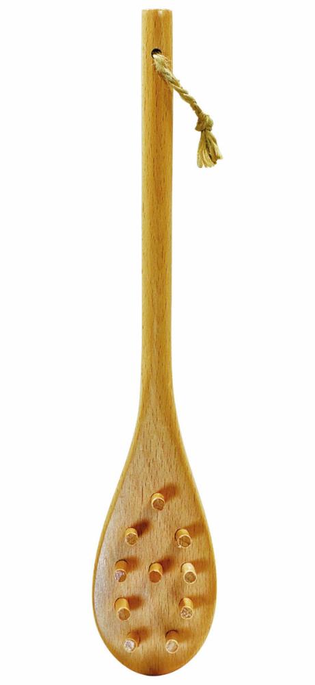 ブナ　丸ハンドル　麺すくい