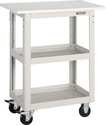 ＴＲＵＳＣＯ　ツールワゴン　ドルフィン　天板付　９＿