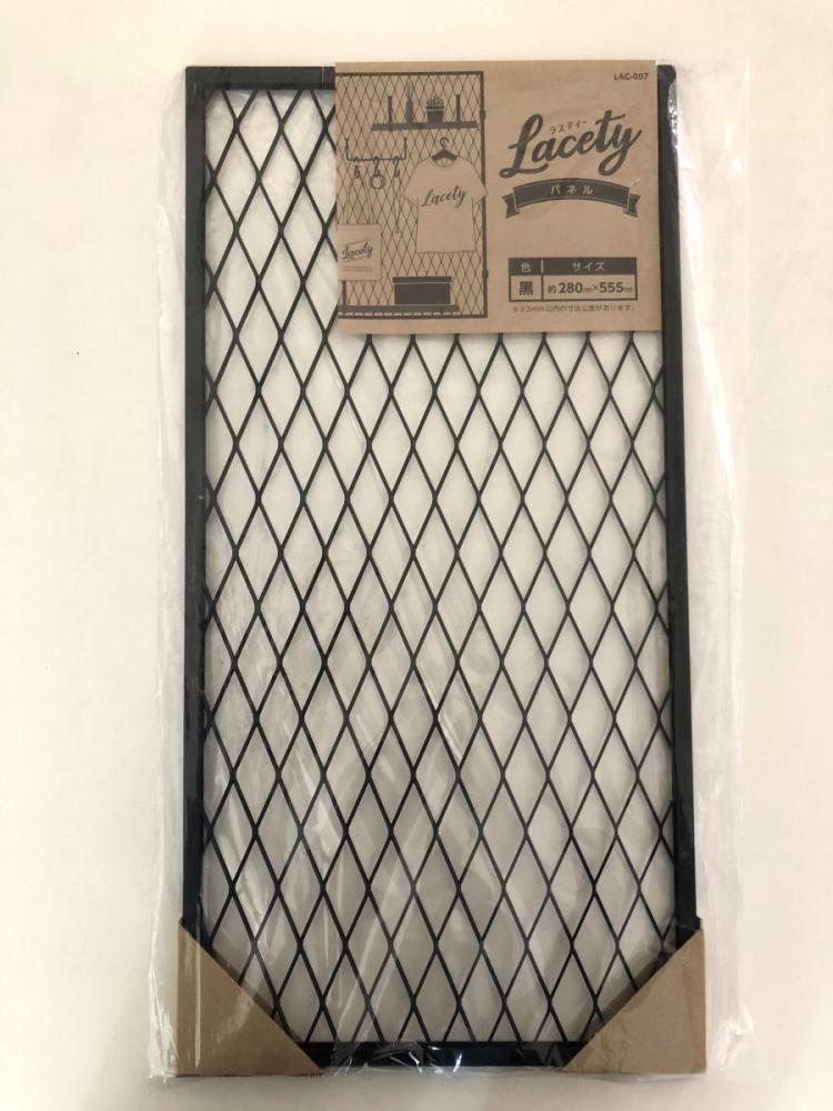 ラスティパネル　黒　ＬＡＣ－００７　２８０×５５５