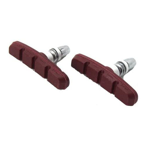 ＶブレーキシューＤＸ　赤ゴム　レッド　１２３２４