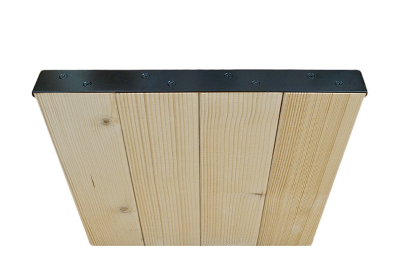 ウォリスト　束ねる金具４枚用　黒