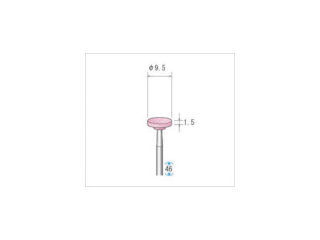 ナカニシ　軸付砥石　（１Ｐｋ（袋）＝１０本入）＿