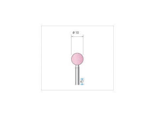 ナカニシ　軸付砥石　（１Ｐｋ（袋）＝１０本入）＿