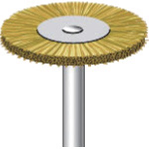 ナカニシ　真鍮　ワイヤーブラシ　　（１０本入）＿