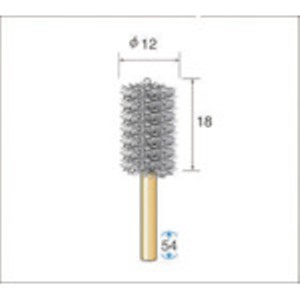 ナカニシ　インサイドブラシ　ステン＿