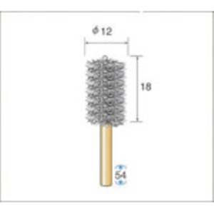 ナカニシ　インサイドブラシ　ステン＿