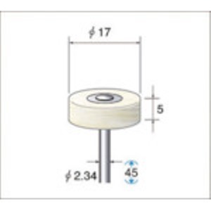 ナカニシ　フェルトバフソフトタイプ　（１Ｐｋ（袋）＝１０本入）＿