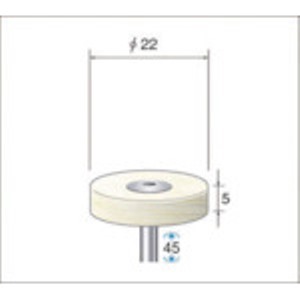 ナカニシ　フェルトバフソフトタイプ　（１Ｐｋ（袋）＝１０本入）＿