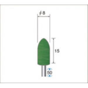 ナカニシ　研磨材入りフェルトバフ　（１Ｐｋ（袋）＝１０本入）＿