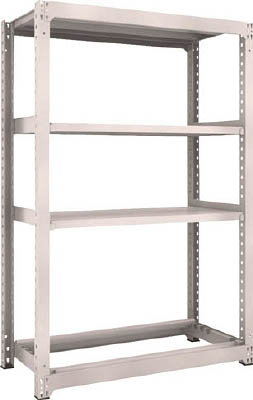 ＴＲＵＳＣＯ　Ｍ３型中量棚　１２００Ｘ５７１ＸＨ１８００　３段＋タイヤ１段＿